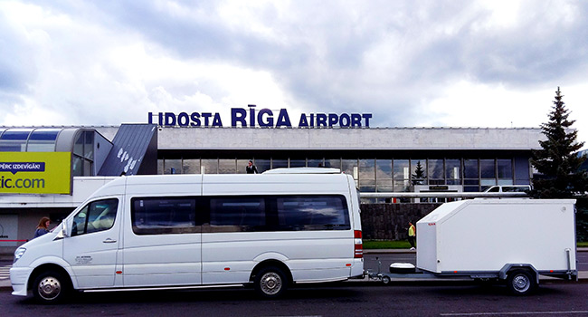  Riga airport transfer - Bus transfers